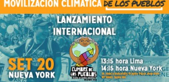 Cumbre de los Pueblos frente al cambio climático COP20